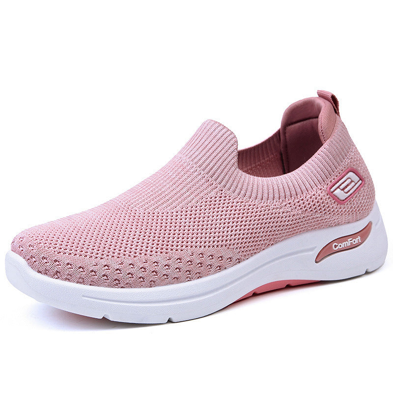 Jianbu Women's Breathable Comfort Sneakers - Soft Sole Fashion Walking Shoes