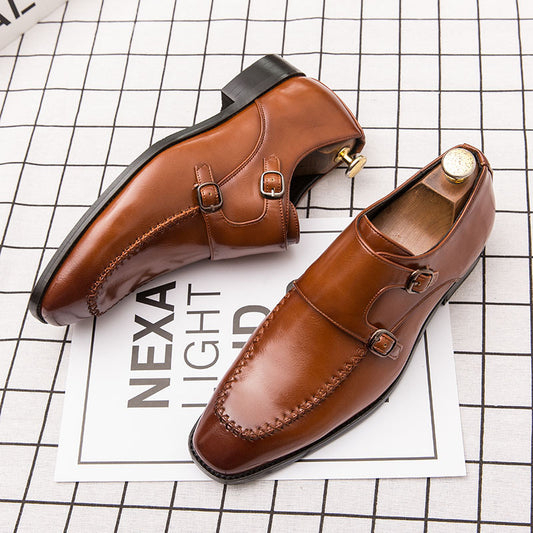 Men's British Retro Dress Shoes - Classic Heritage Formal Footwear