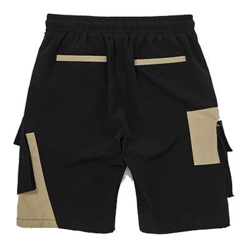 Men's Summer Knit Running Shorts - Large Size Outdoor Athletic Overalls
