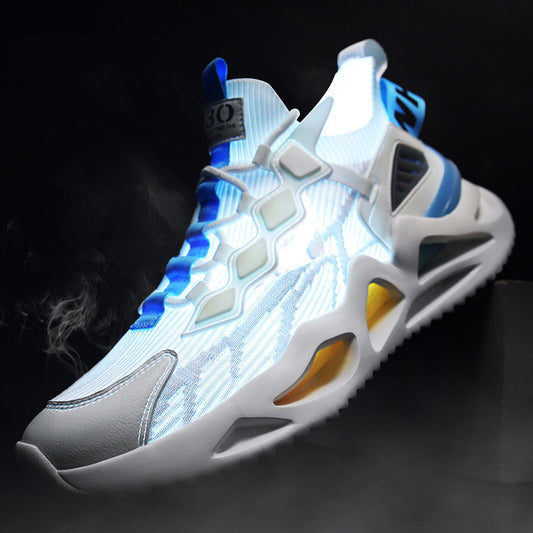 Mesh Breathable Casual Sneakers - Lightweight Athletic Shoes for Men