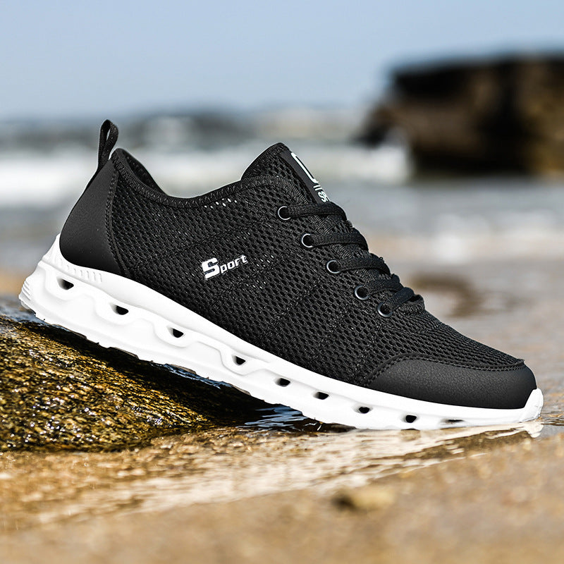 Aqua Water Shoes - Breathable Outdoor Beach Shoes for Men