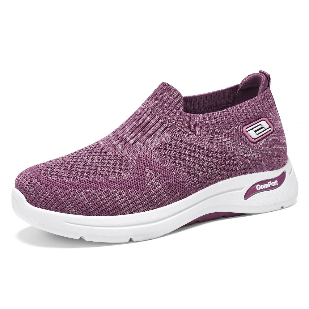Jianbu Women's Breathable Comfort Sneakers - Soft Sole Fashion Walking Shoes