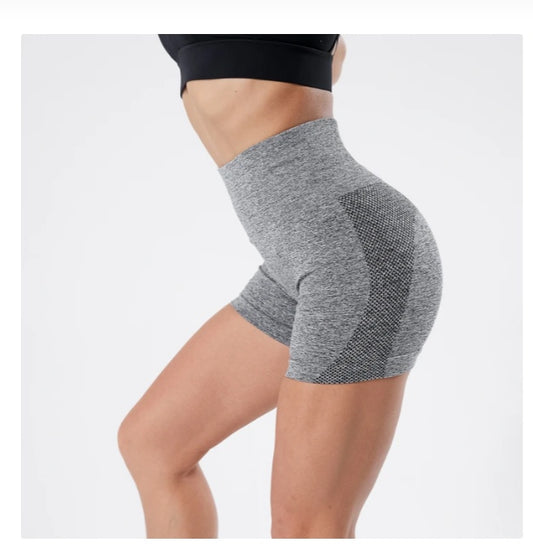 Women's High Waist Push-Up Running Shorts - Butt Lifting Athletic Shorts