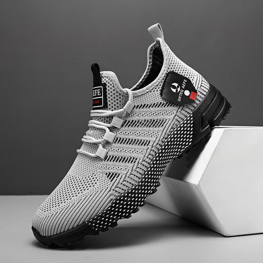 Men's British Style Mesh Sneakers - Cool Minimalist Athletic Shoes