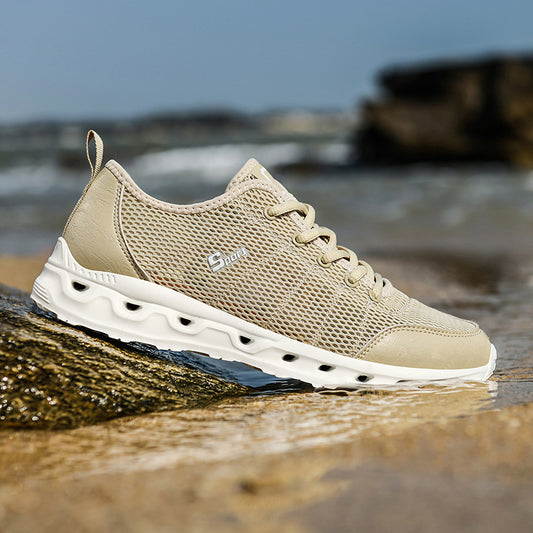Aqua Water Shoes - Breathable Outdoor Beach Shoes for Men