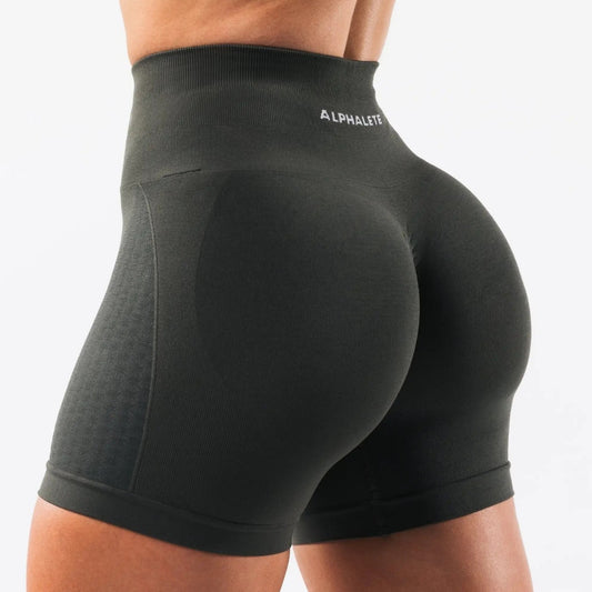 Women's Skinny Fitness Leggings Shorts - Gym Sports Running Sheath Shorts