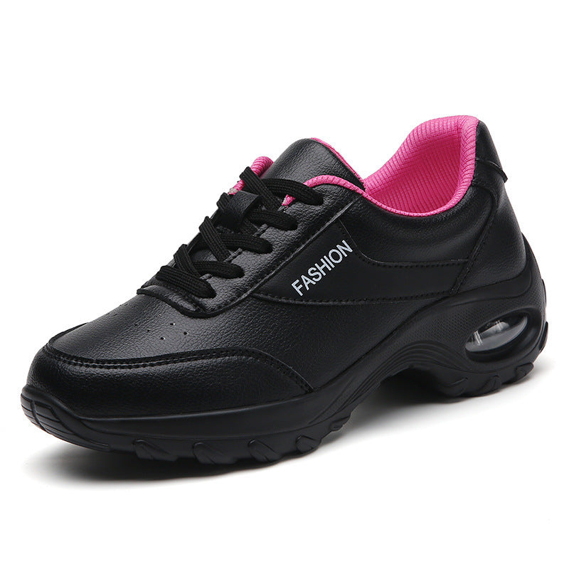 Women's Platform Running Shoes - Thick-Soled Outdoor Athletic Sneakers