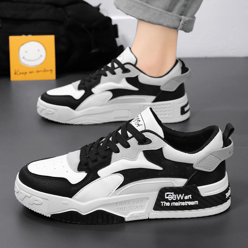 Men's Breathable White Sneakers