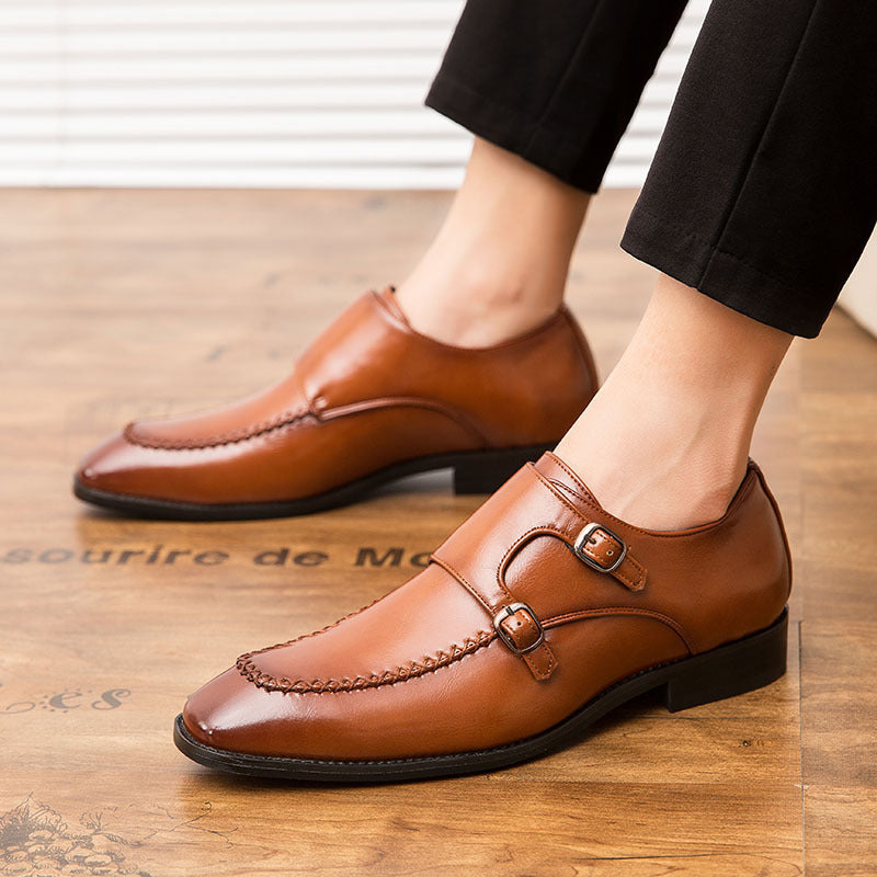 Men's British Retro Dress Shoes - Classic Heritage Formal Footwear