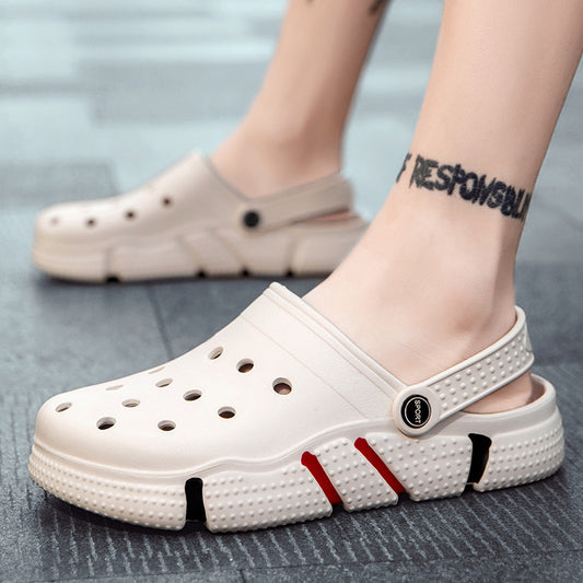 Unisex EVA Beach Sandals - Lightweight Summer Hole Shoes