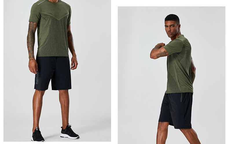 Men's Trendy Sports Shorts - Fast Dry Running Fitness Athletic Shorts