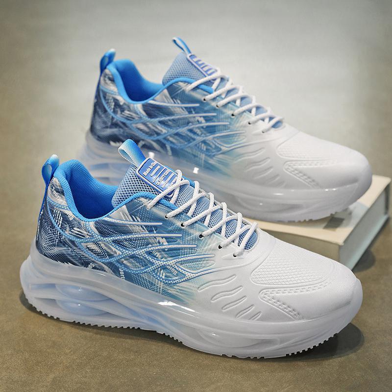 Breathable Mesh Platform Sneakers - Height Increasing Fashion Shoes