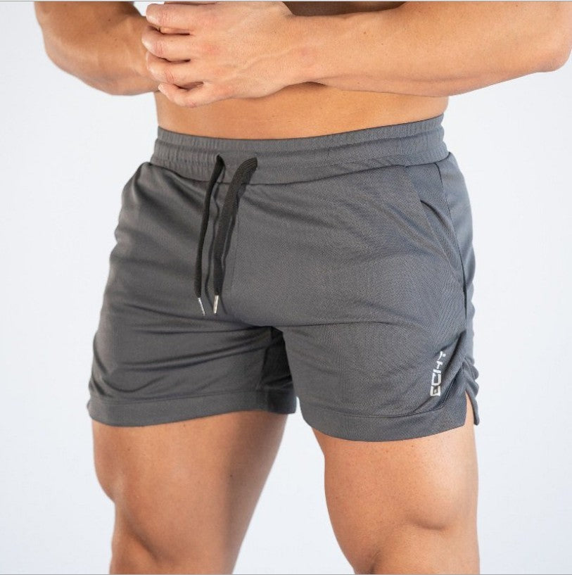 Men's Muscle Training Mesh Beach Shorts - Outdoor Leisure Running Athletic Shorts