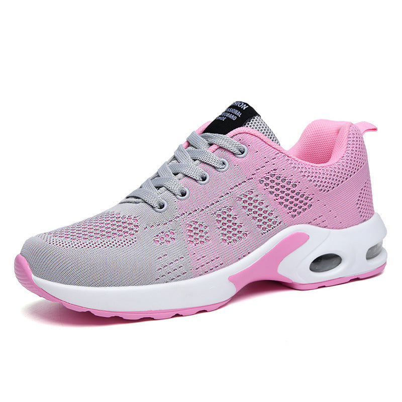 Women's Dense Mesh Flyknit Sneakers - All-Match Comfortable Casual Shoes