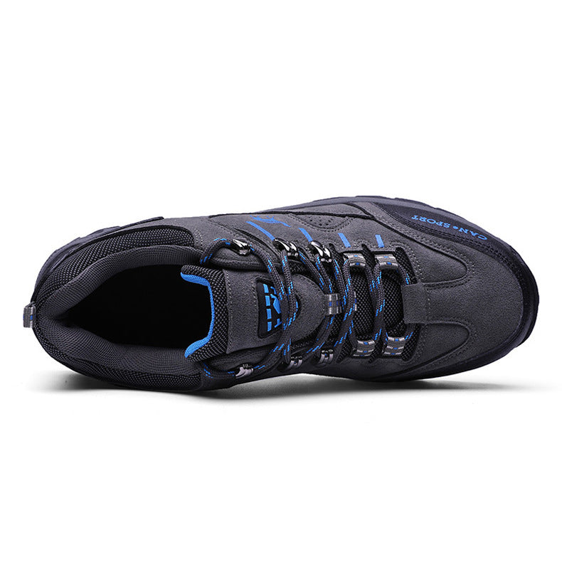 Men's Breathable Trail Running Hiking Shoes - Outdoor Athletic Sneakers