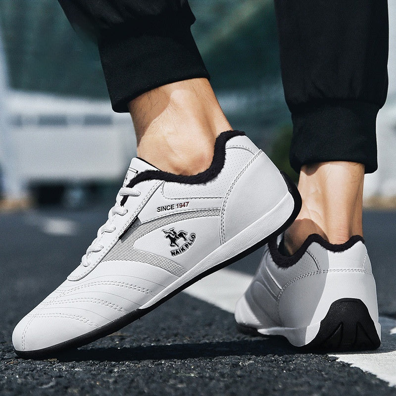 Men's Winter Cotton-Padded Sneakers - Velvet Lined Casual Shoes