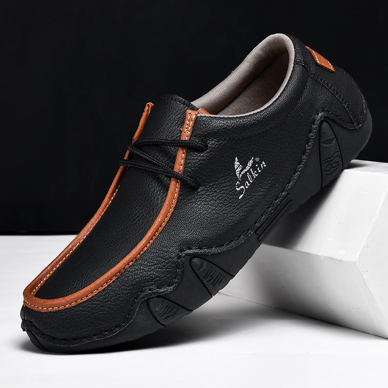 Men's Low-Top Casual Shoes - Classic Everyday Comfort Sneakers