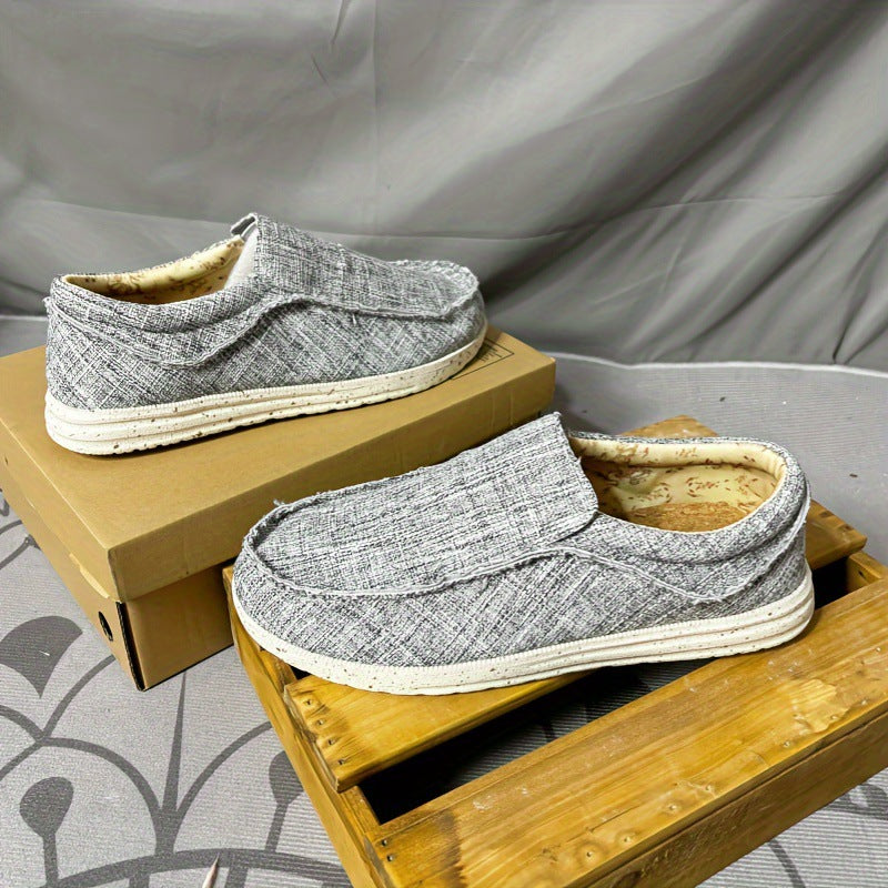 Men's Canvas Summer Sneakers - Ultra-Light Breathable Casual Shoes