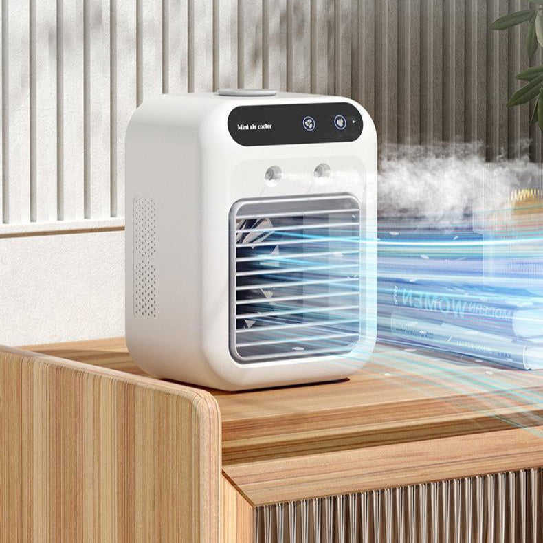 Portable Air Cooler Fan - USB Water Cooling AC for Room, Office & Car