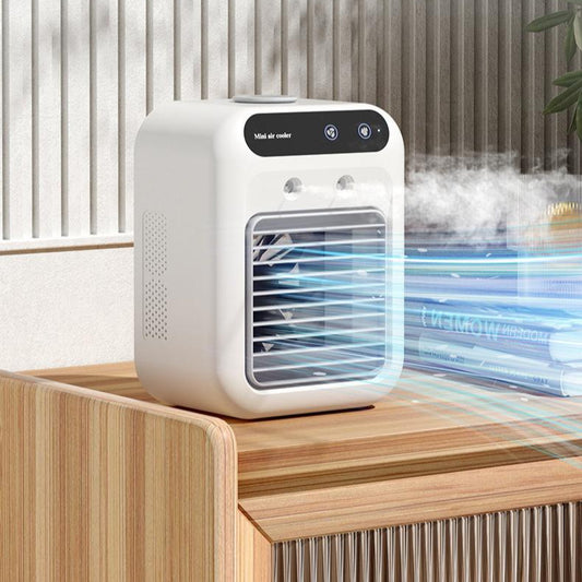 Portable Air Cooler Fan - USB Water Cooling AC for Room, Office & Car