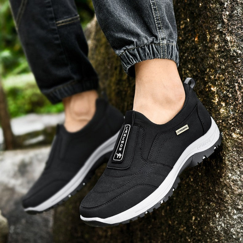 Plus Size Non-Slip Casual Sneakers - Safe Comfortable Walking Shoes