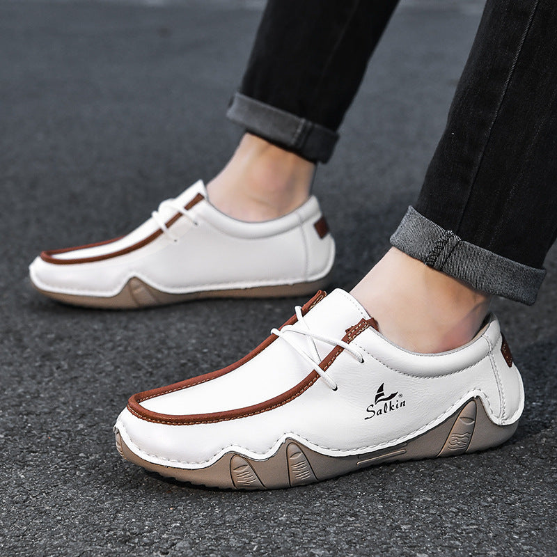 Men's Low-Top Casual Shoes - Classic Everyday Comfort Sneakers