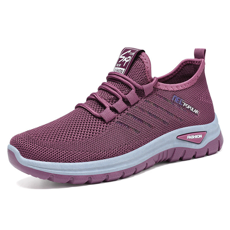 Men's Lightweight Walking Sneakers - Comfortable Soft Bottom Shoes
