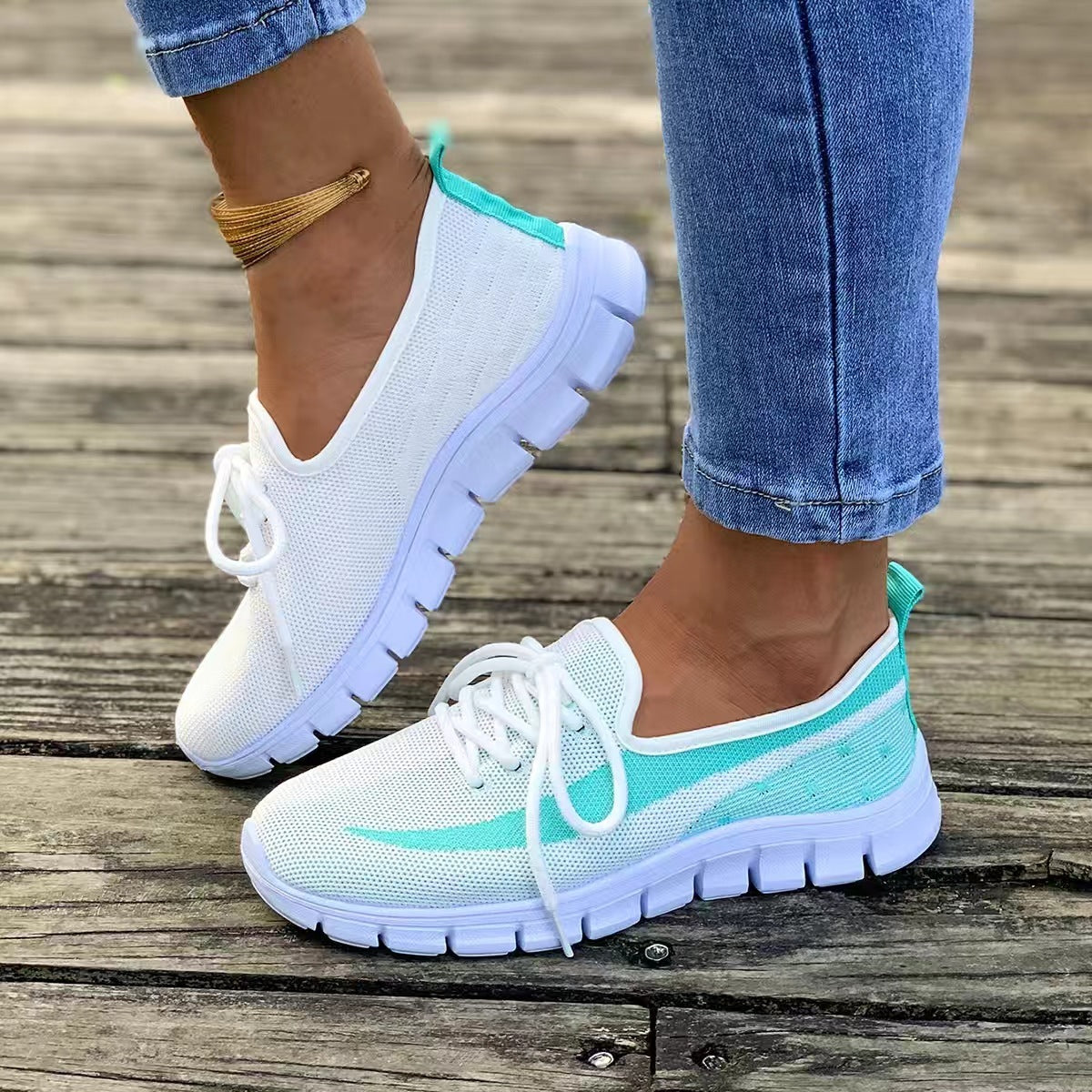 Women's Summer Running Sneakers - Breathable Casual Athletic Shoes