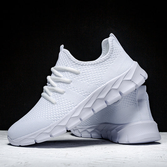 Men's Lightweight Mesh Running Sneakers - Breathable Casual Athletic Shoes
