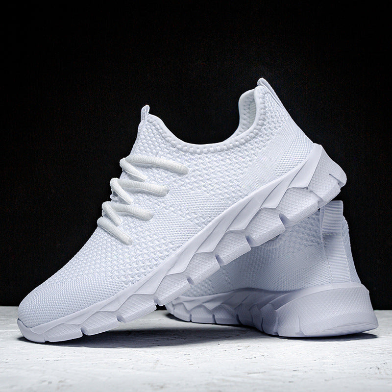 Men's Lightweight Mesh Running Sneakers - Breathable Casual Athletic Shoes