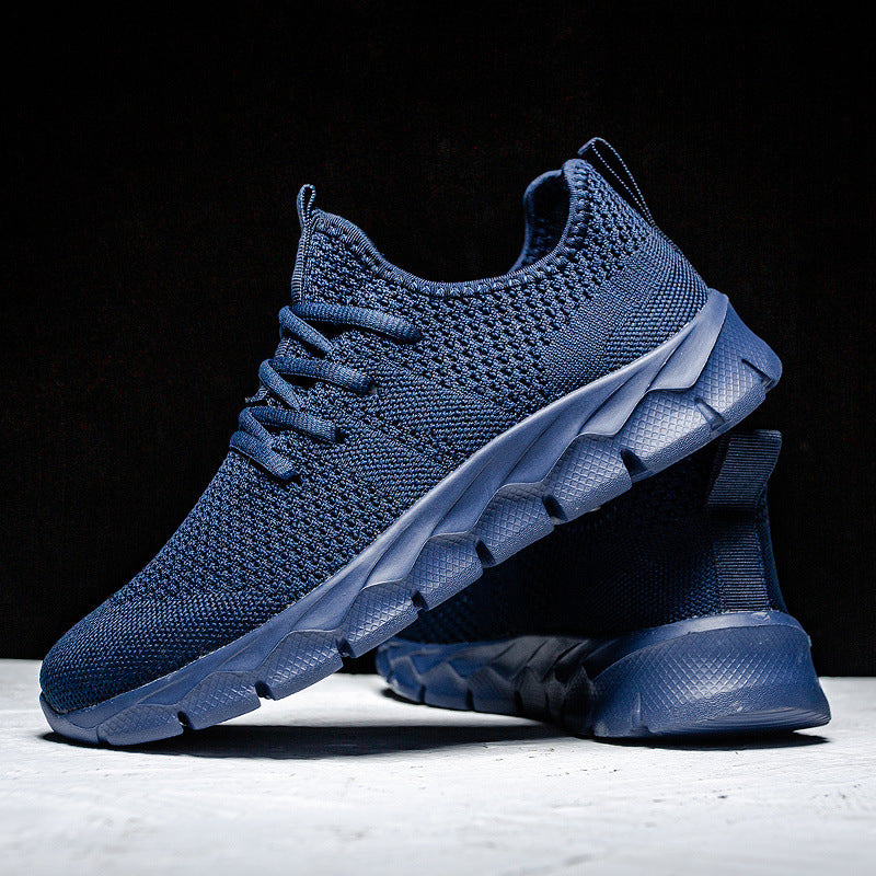 Men's Lightweight Mesh Running Sneakers - Breathable Casual Athletic Shoes