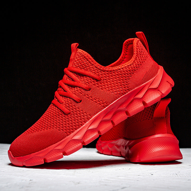 Men's Lightweight Mesh Running Sneakers - Breathable Casual Athletic Shoes