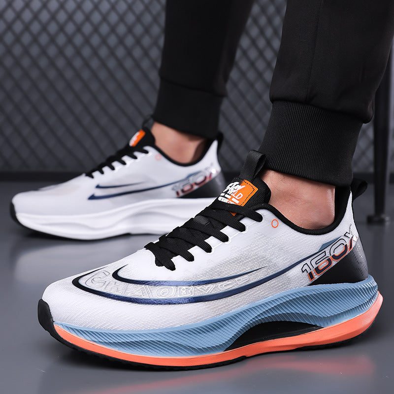 Men's Trendy Soft-Sole Running Shoes - Breathable Mesh Fashion Sneakers