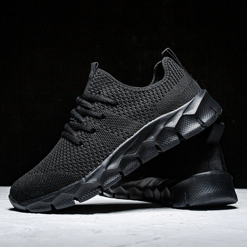 Men's Lightweight Mesh Running Sneakers - Breathable Casual Athletic Shoes