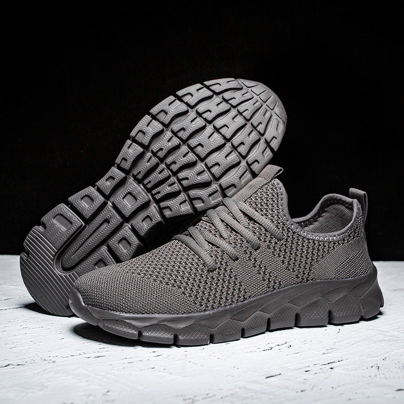 Men's Lightweight Mesh Running Sneakers - Breathable Casual Athletic Shoes