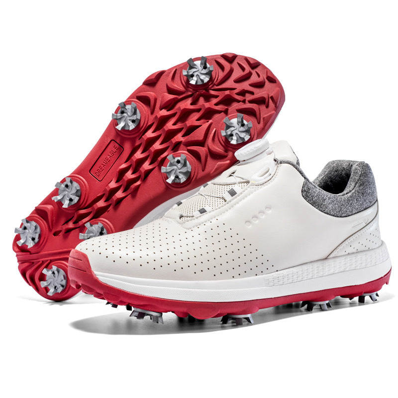 Golf Fashion Platform Sneakers - Low-Top Leisure Athletic Shoes