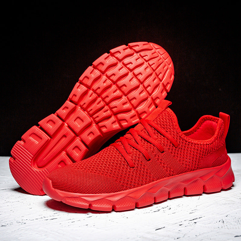 Men's Lightweight Mesh Running Sneakers - Breathable Casual Athletic Shoes