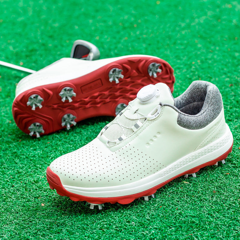 Golf Fashion Platform Sneakers - Low-Top Leisure Athletic Shoes