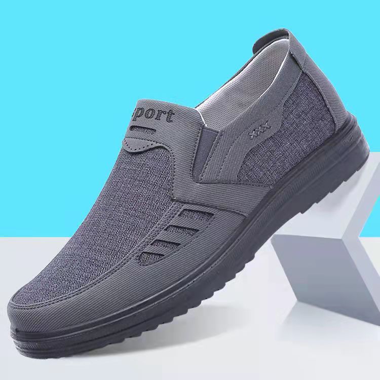 Men's Old Beijing Cloth Shoes - Breathable Thin Casual Shoes for Spring & Autumn