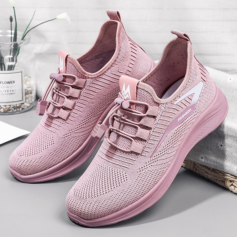 Women's Breathable Casual Sneakers - Comfortable Walking Shoes