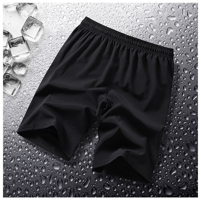 Men's Plus Size Quick-Drying Summer Shorts - Loose Fit Running Sports Leisure Pants