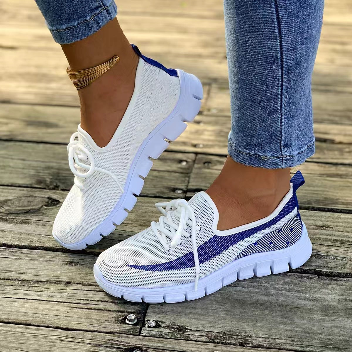 Women's Summer Running Sneakers - Breathable Casual Athletic Shoes
