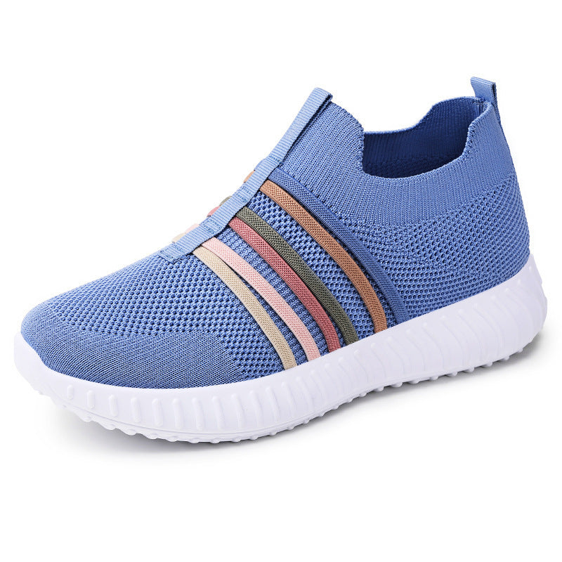 Women's Plus Size Breathable Mesh Pumps - Soft Bottom Casual Shoes