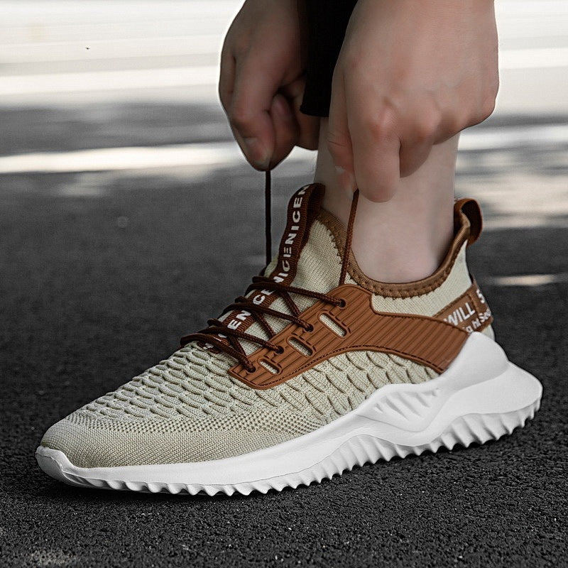 Mesh Breathable Running Shoes - All-Match Tide Sports Sneakers for Men