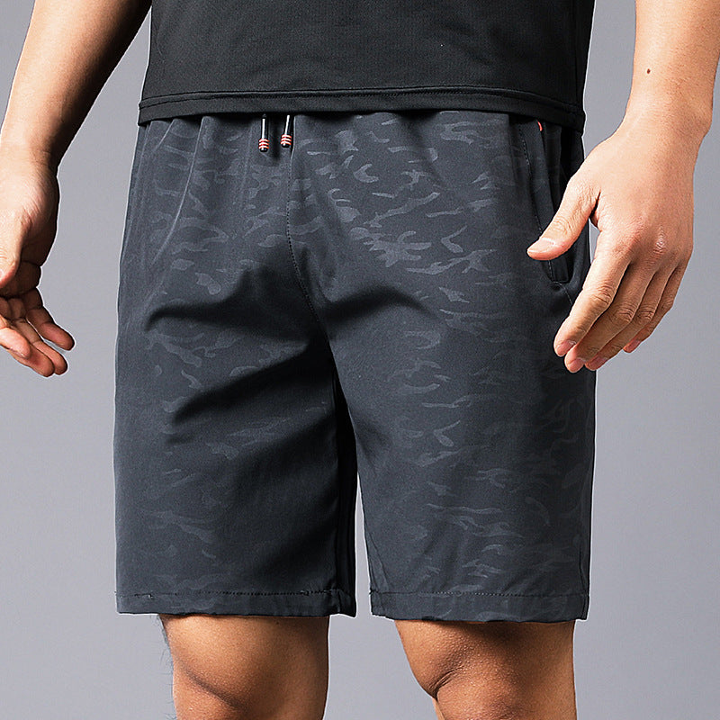 Men's Plus Size Quick-Drying Summer Shorts - Loose Fit Running Sports Leisure Pants