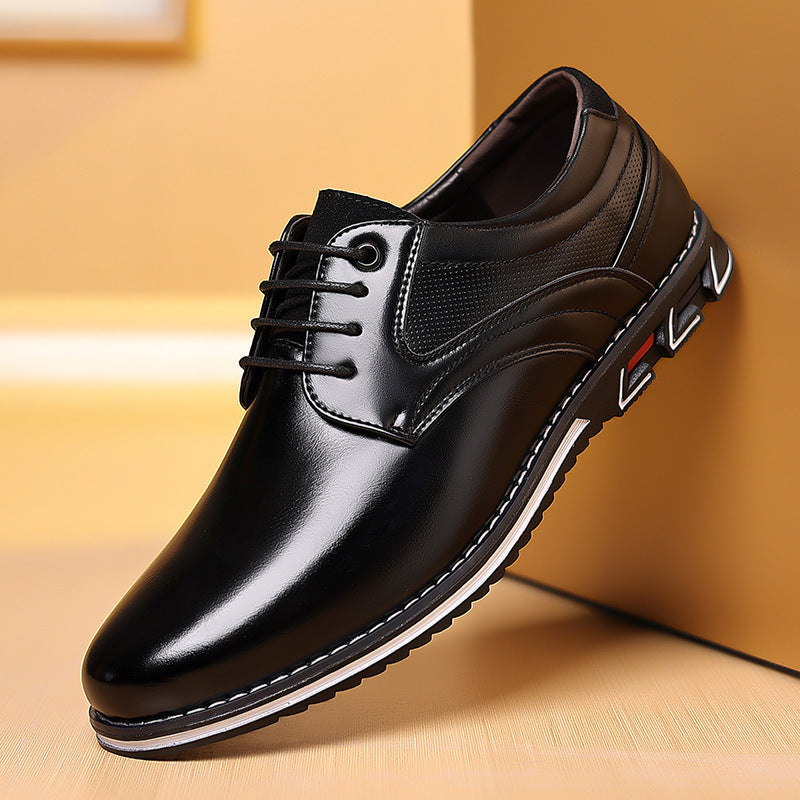 Men's Work Fashion Leather Shoes - Professional Business Dress Shoes