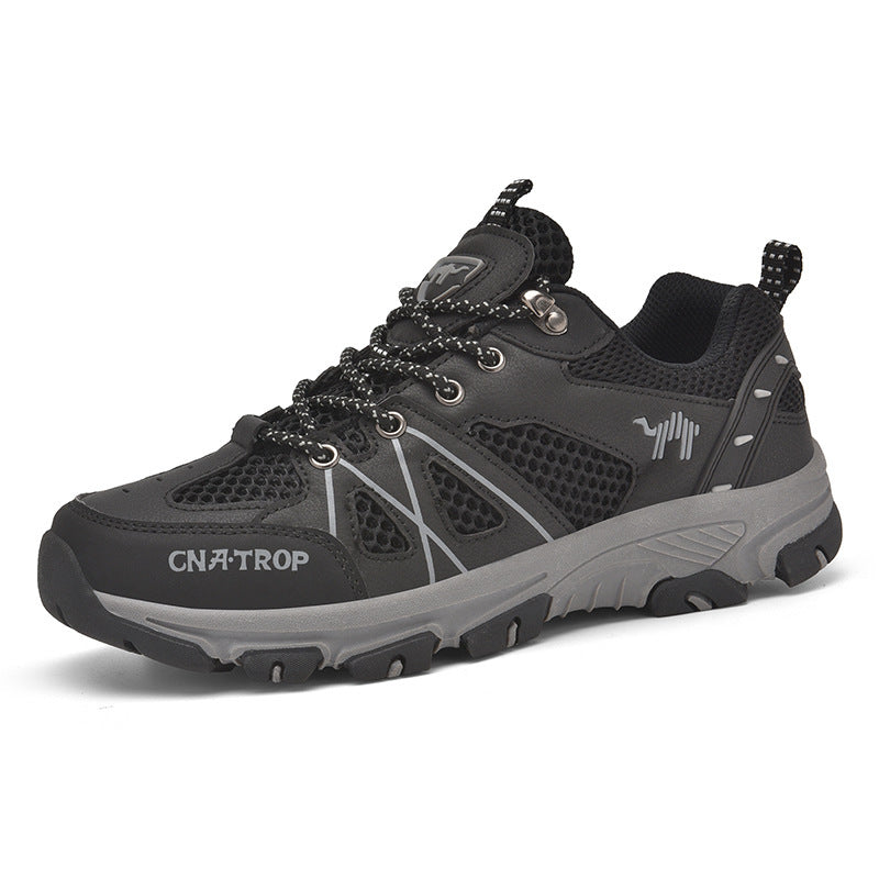 Men's Outdoor Hiking Shoes - All-Season Mountaineering Sneakers