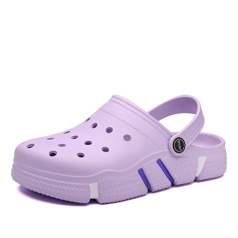 Unisex EVA Beach Sandals - Lightweight Summer Hole Shoes