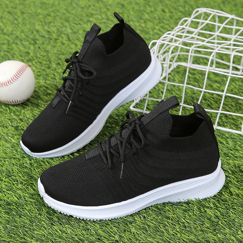 Women's Platform Sneakers - Lightweight Spring Casual Shoes