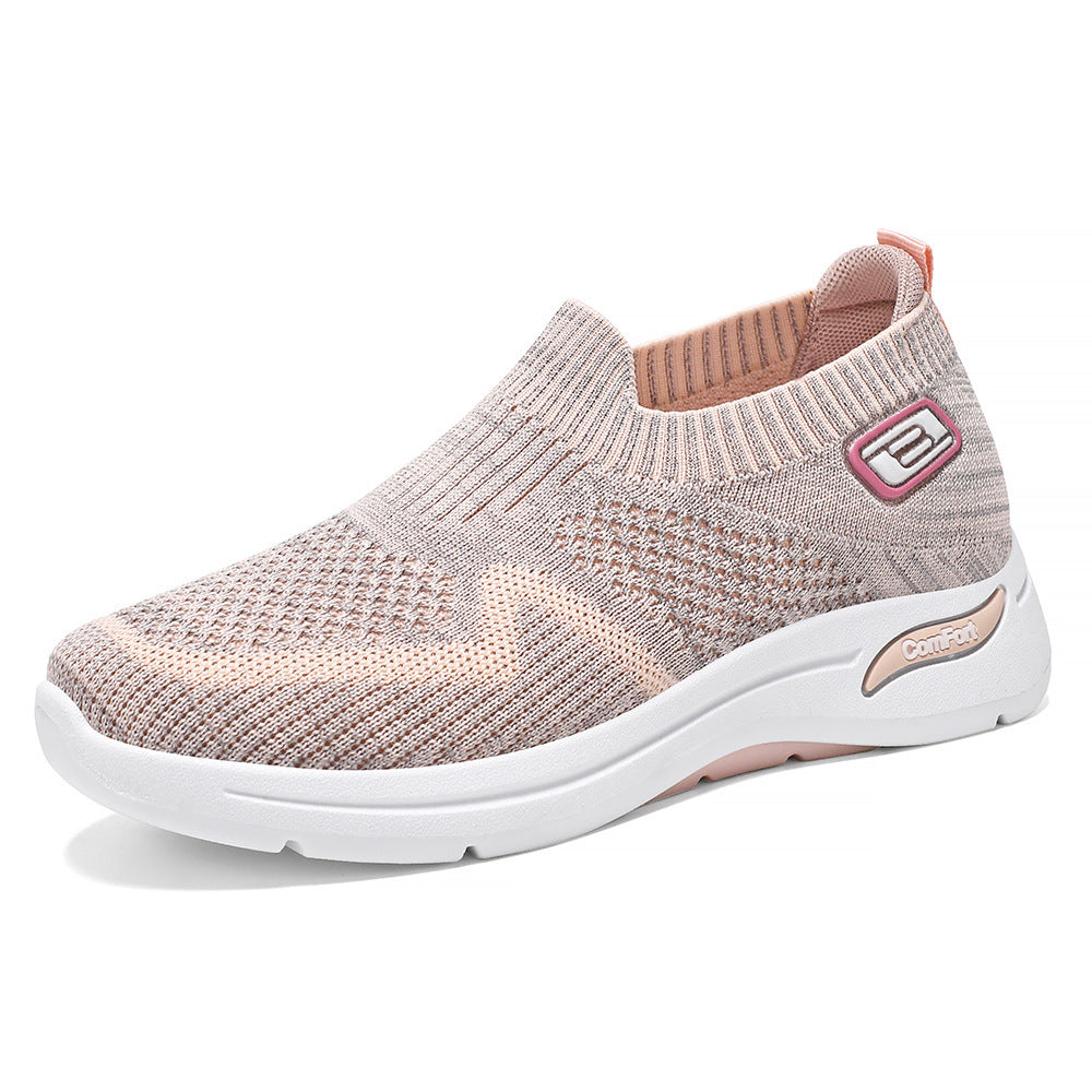 Jianbu Women's Breathable Comfort Sneakers - Soft Sole Fashion Walking Shoes
